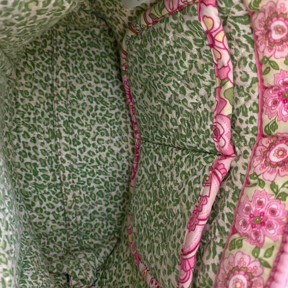 Vera Bradley Petal Pink Pattern Small Shoulder Tote - Picture 7 of 7